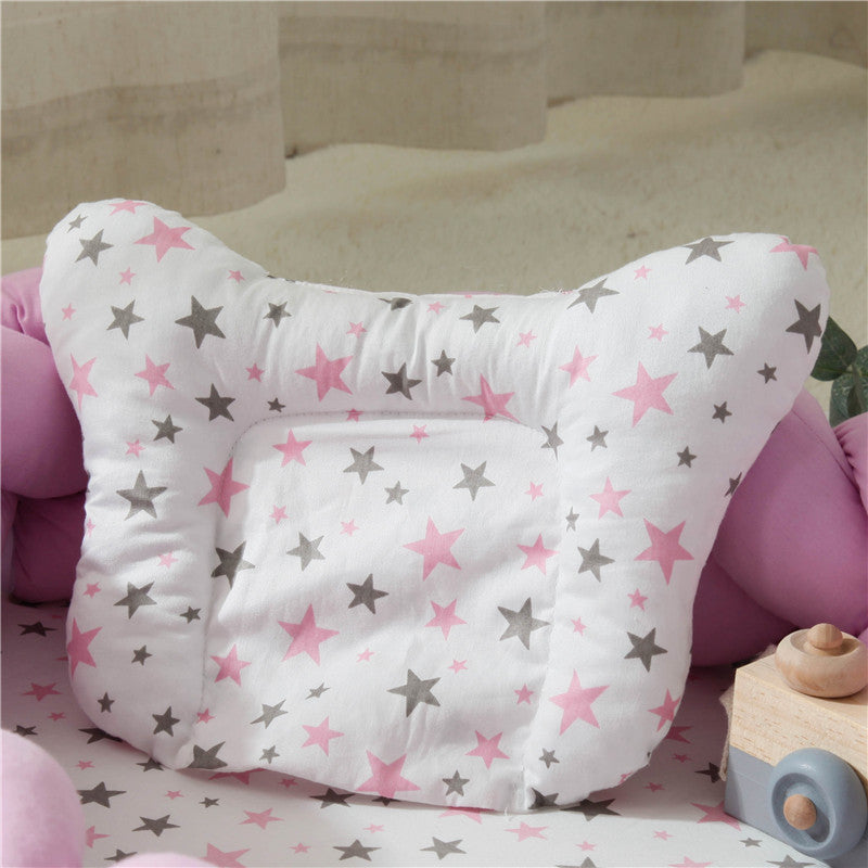 Chunky Knit Bumper baby nest-Purple , Grey , Mix