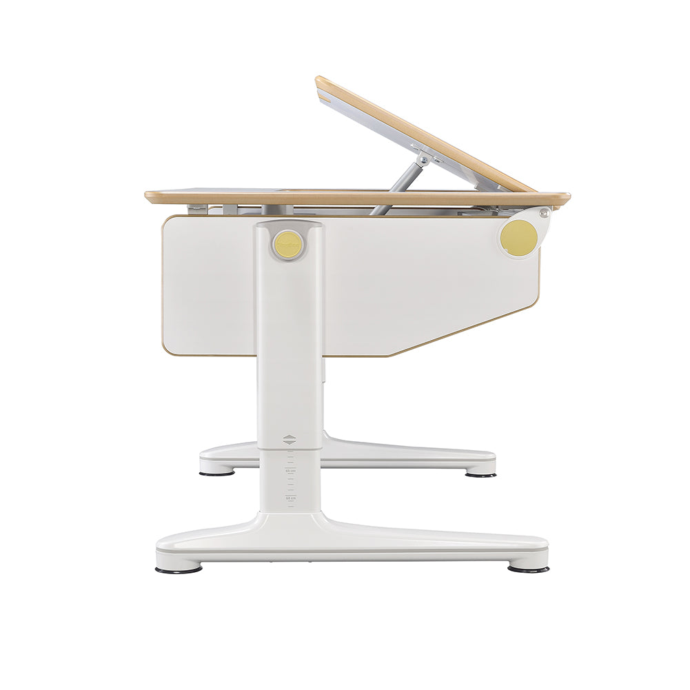 SingBee U-Shaped Desk with Boodshelf