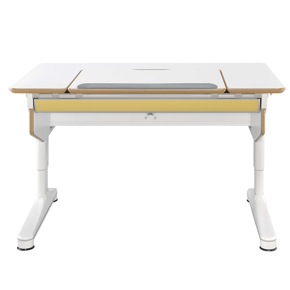 SingBee U-Shaped Desk with Boodshelf