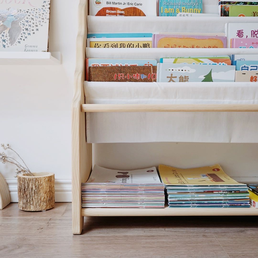 Kienvy Wooden bookshelf