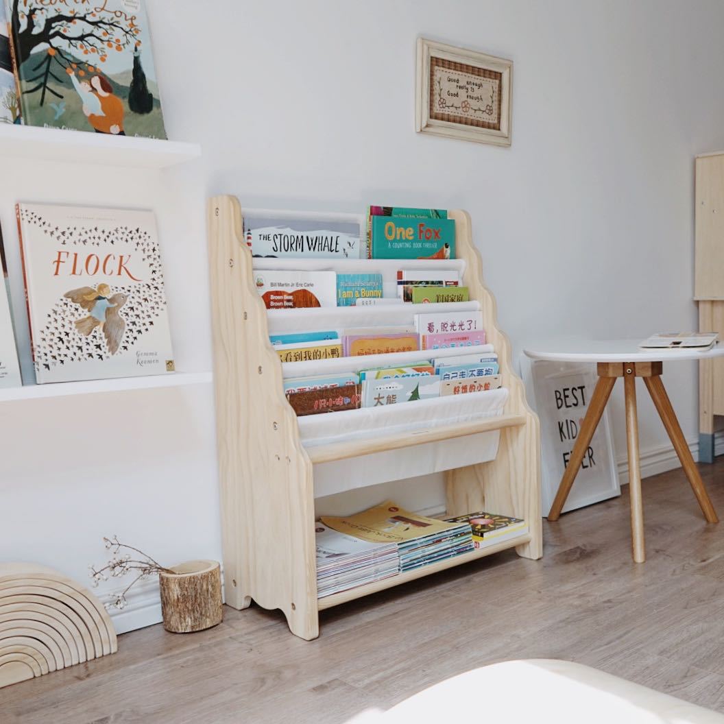 Kienvy Wooden bookshelf