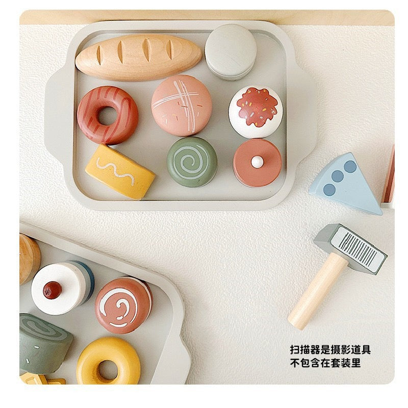 Dessert play food set