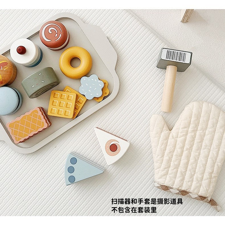 Dessert play food set