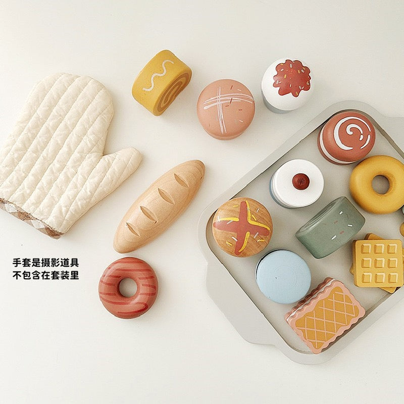 Dessert play food set
