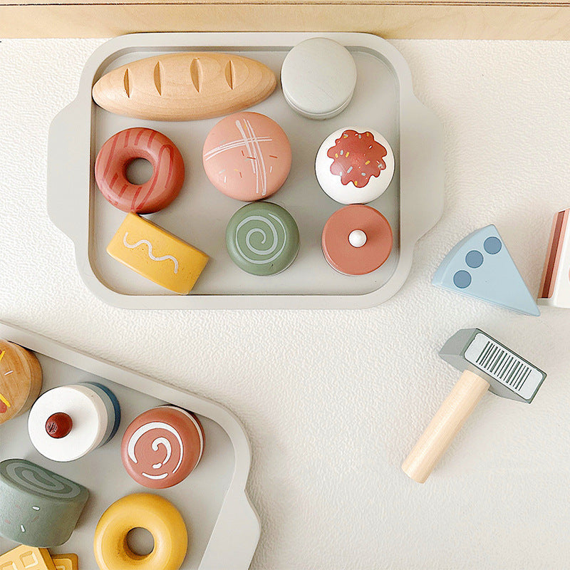 Dessert play food set