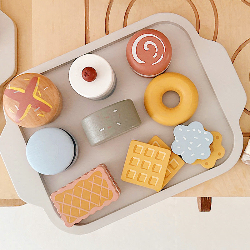 Dessert play food set