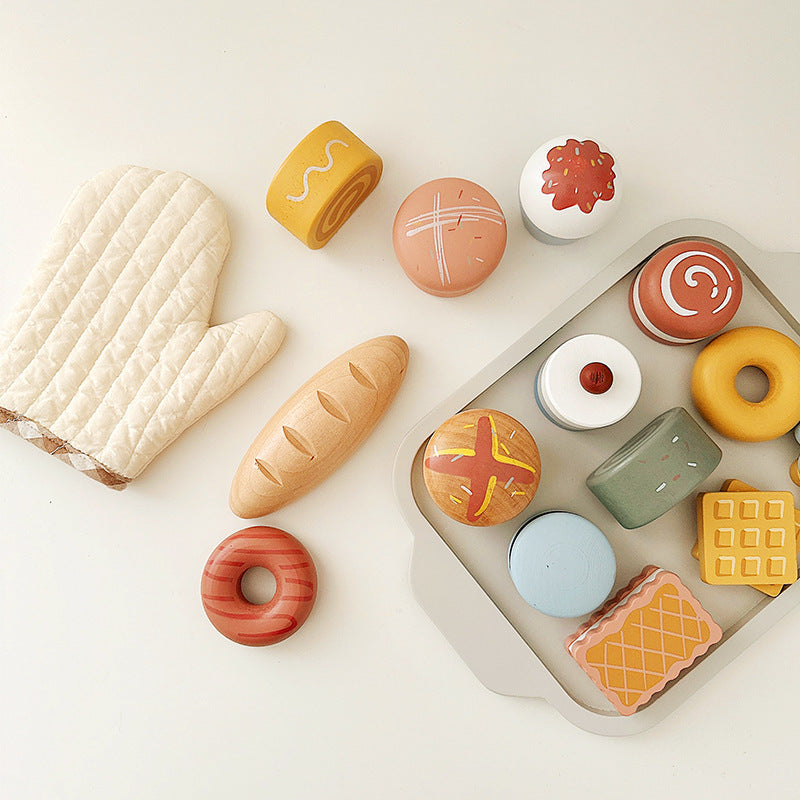 Dessert play food set