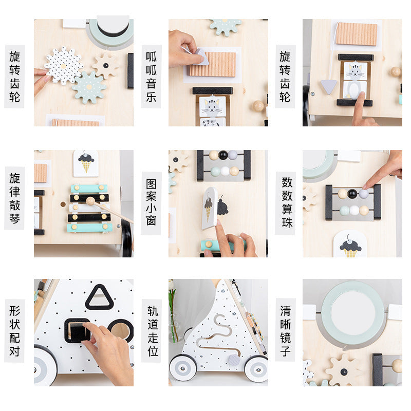 Wooden Baby Walker Toy