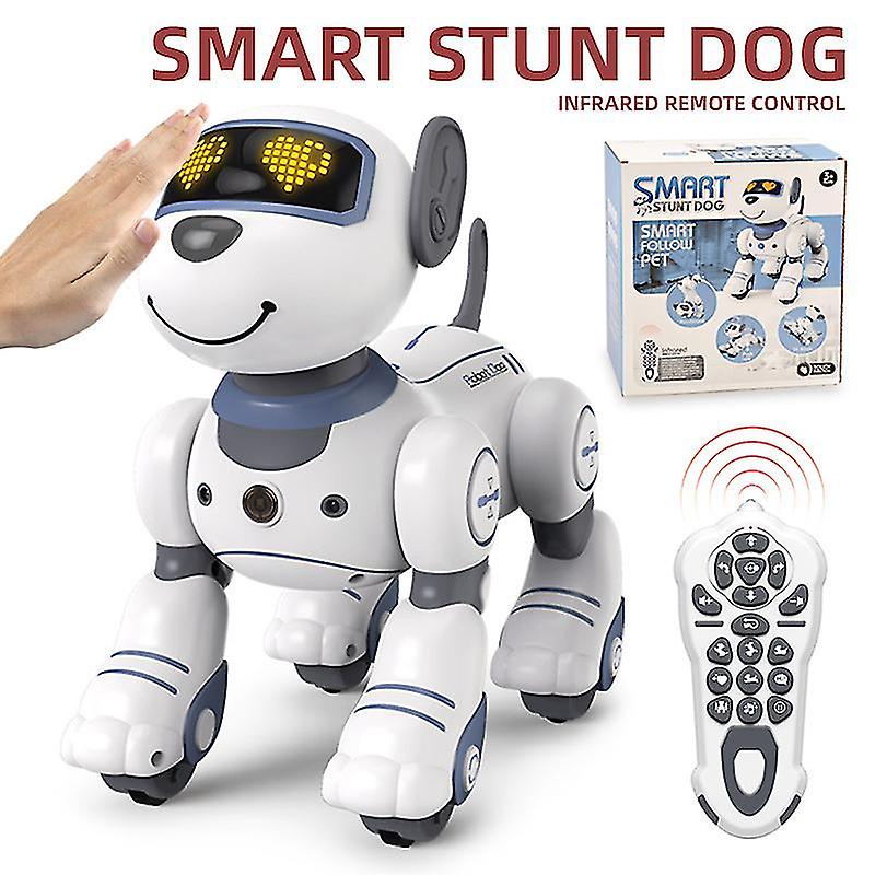 Wireless Intelligent Remote Control Robot Dog Electronic Dancing Pet Music Educationa