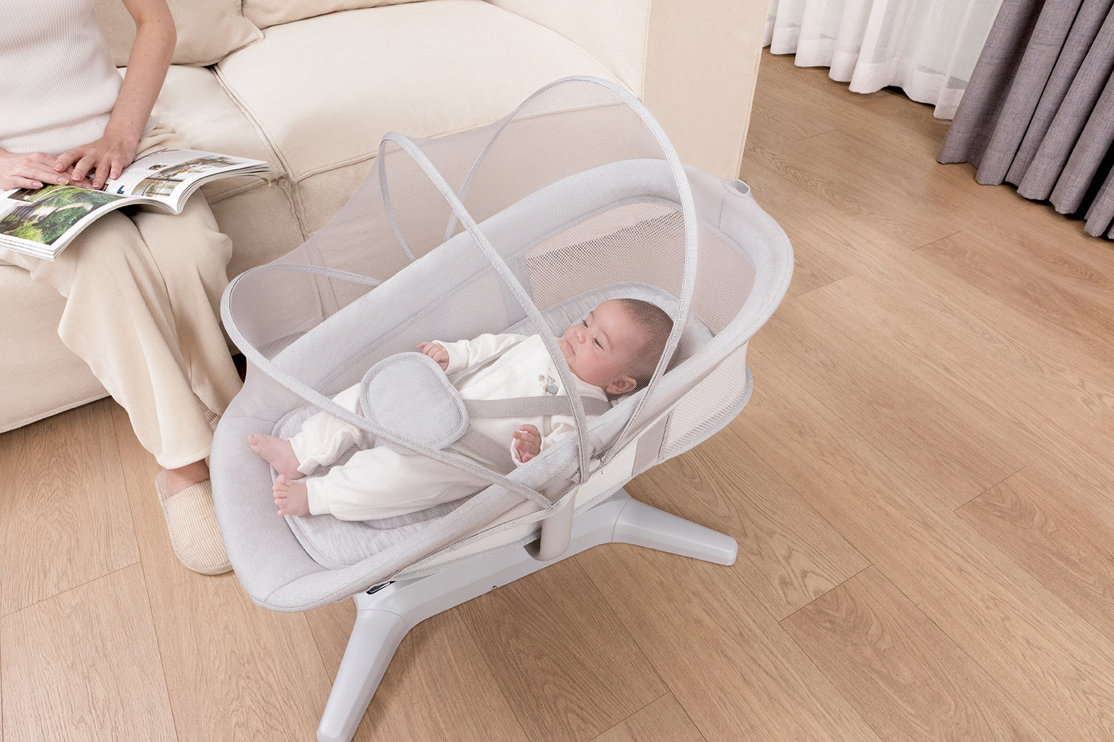 Mastela Baby Swing For Infants Baby Rocker Baby Sleeper