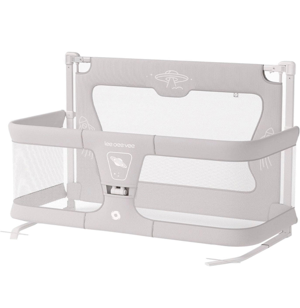 Bedside Crib Baby Bassinet Bedside Sleeper, Baby Bed Sleeper Baby Crib Bassinet Sleeper Easy Folding Save Space Portable Baby Crib 48 in
