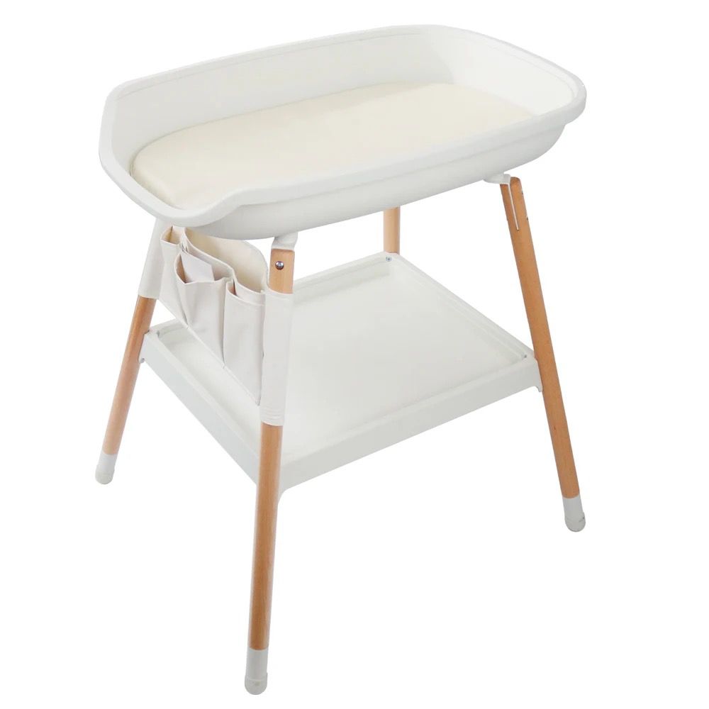 Wooden Table Changing Diaper