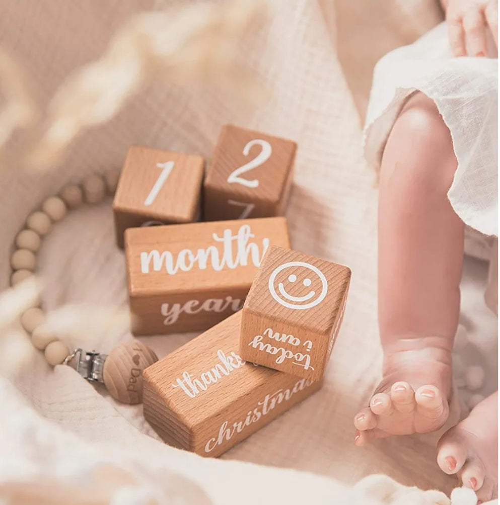 Birth Announcement Blocks