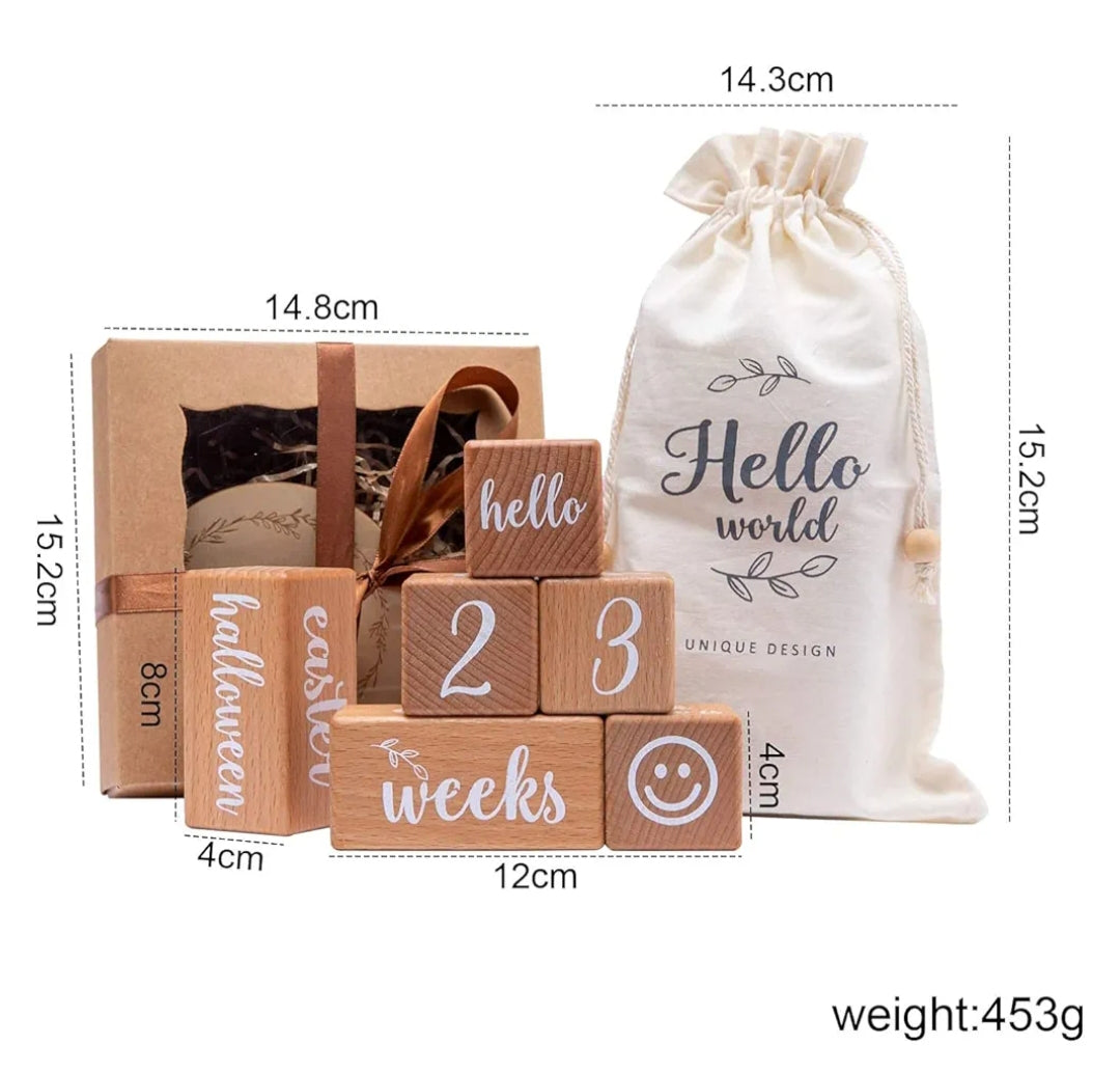 Birth Announcement Blocks