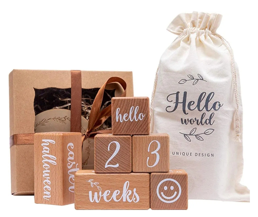 Birth Announcement Blocks