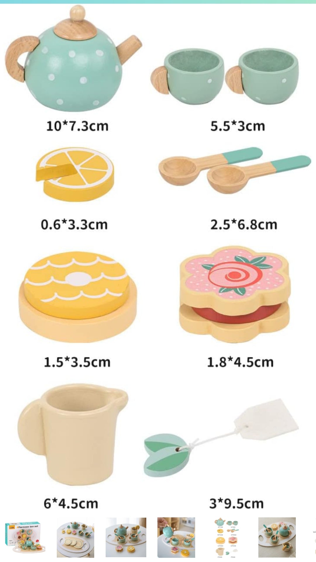 Kabi Afternoon Tea Set ages 3 years old above