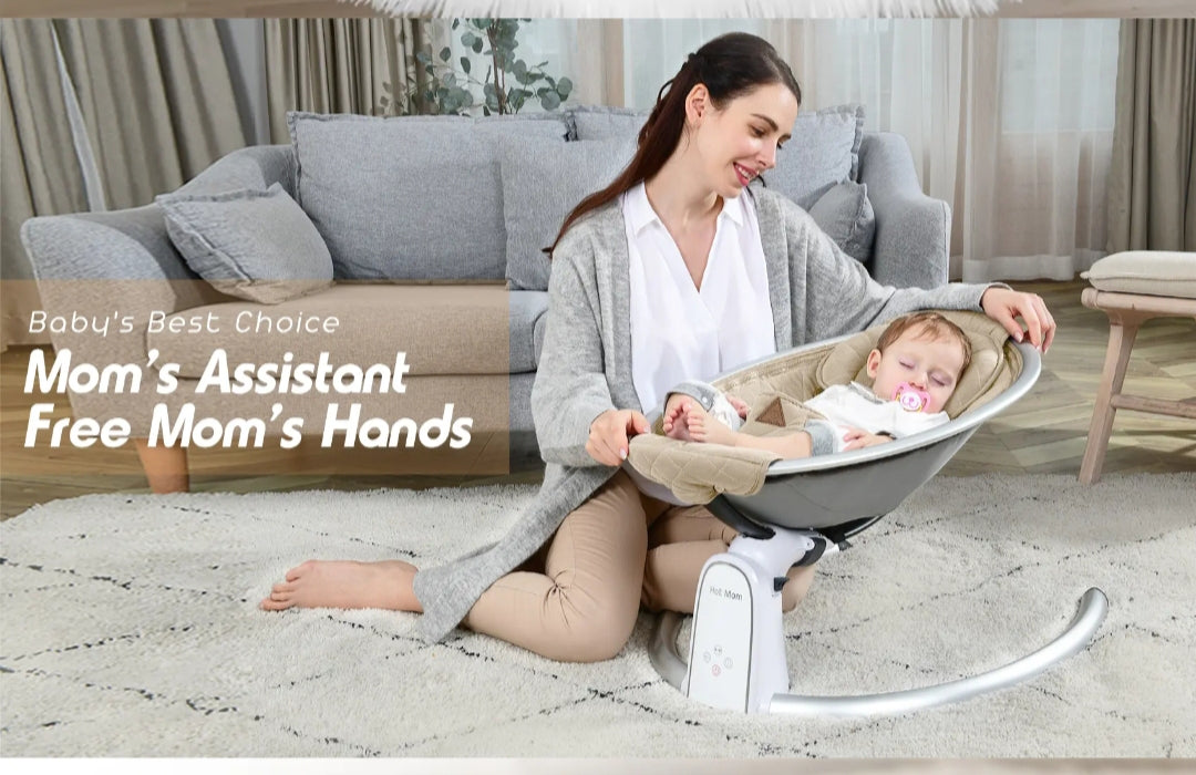 Electric Rocking Bouncer with Bluetooth