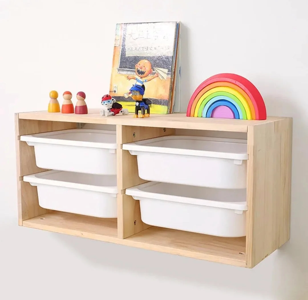 Wooden wall storage 2&3