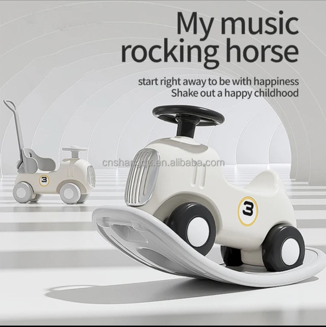 Multifunctional Car racking horse with music
