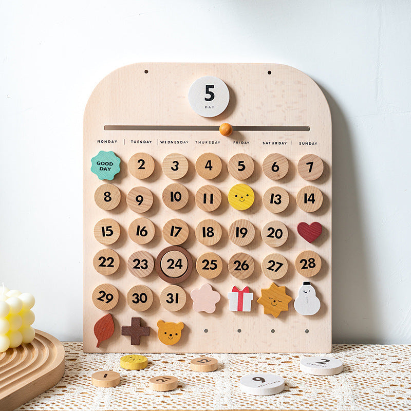 Children record cognitive canlendar