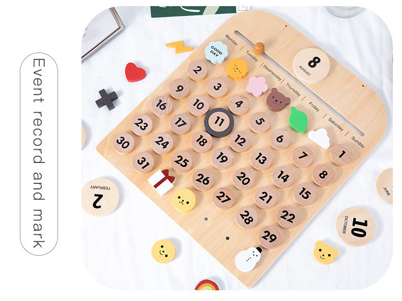 Children record cognitive canlendar