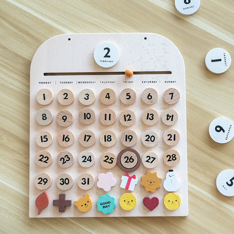 Children record cognitive canlendar