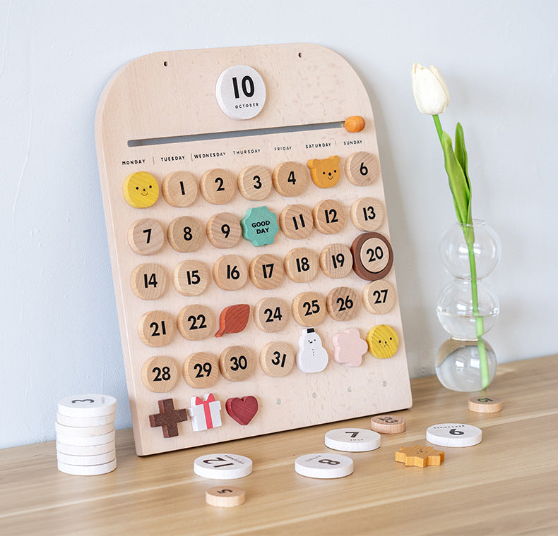 Children record cognitive canlendar