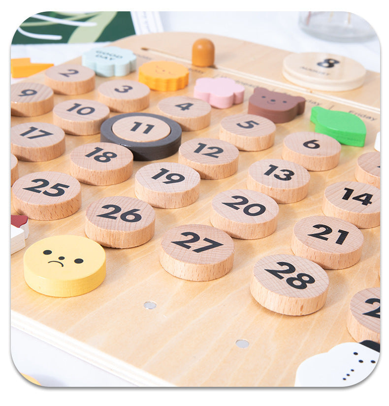 Children record cognitive canlendar