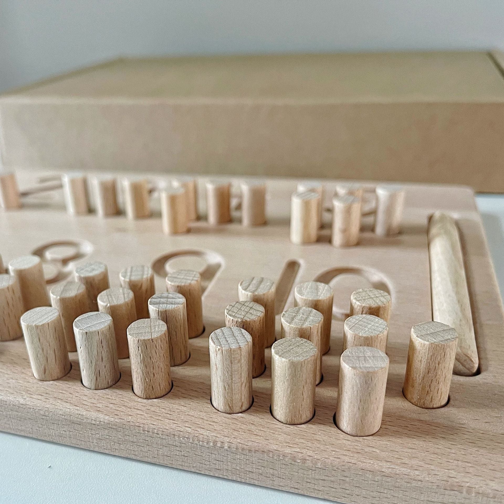 Wooden counting stick