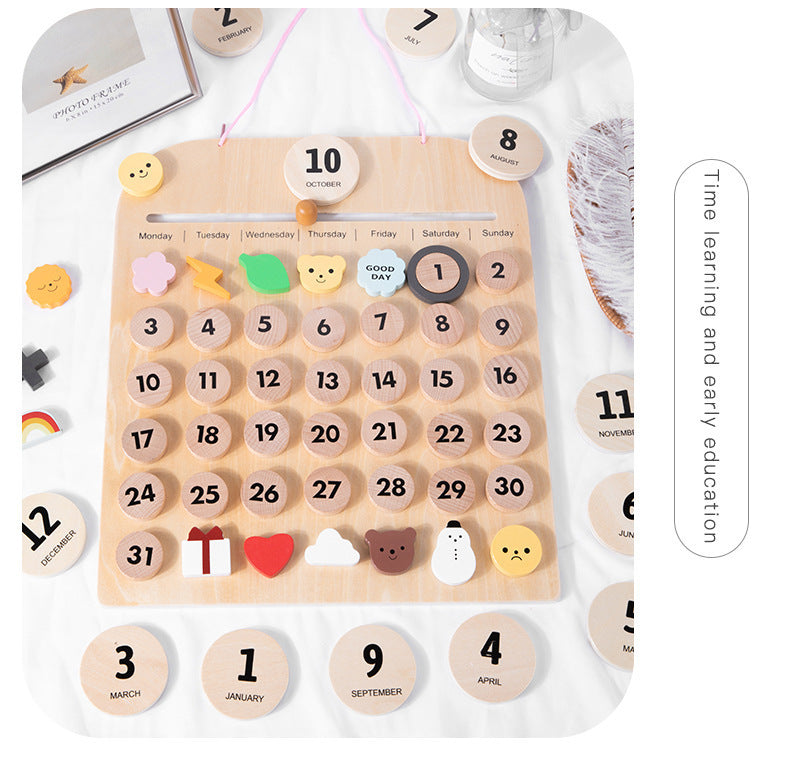 Children record cognitive canlendar