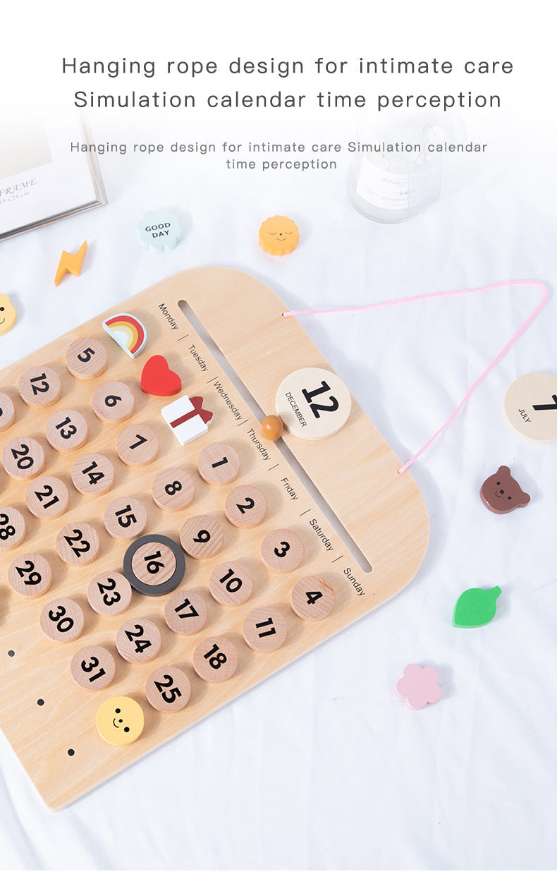Children record cognitive canlendar