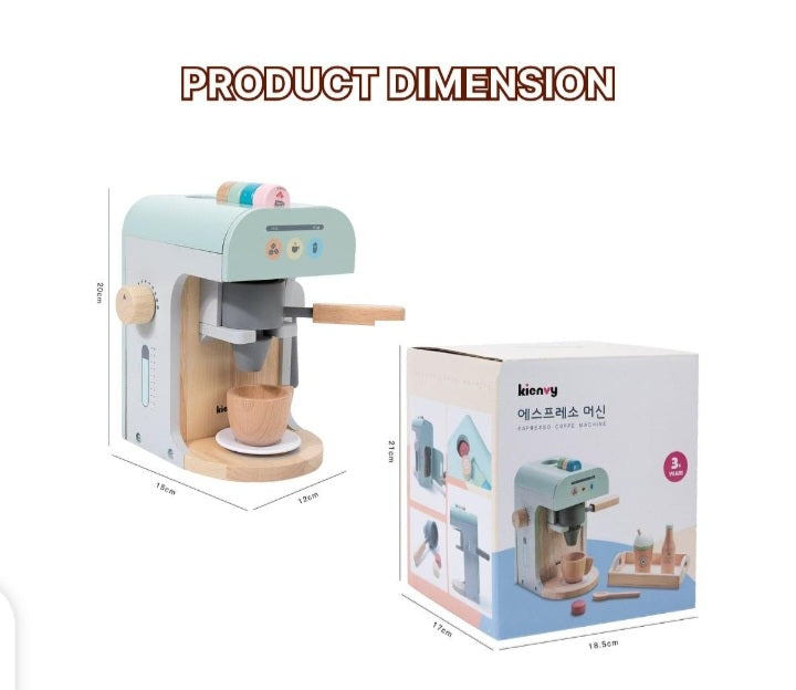 Kienvy Espresso Coffee Machine Ages 3+