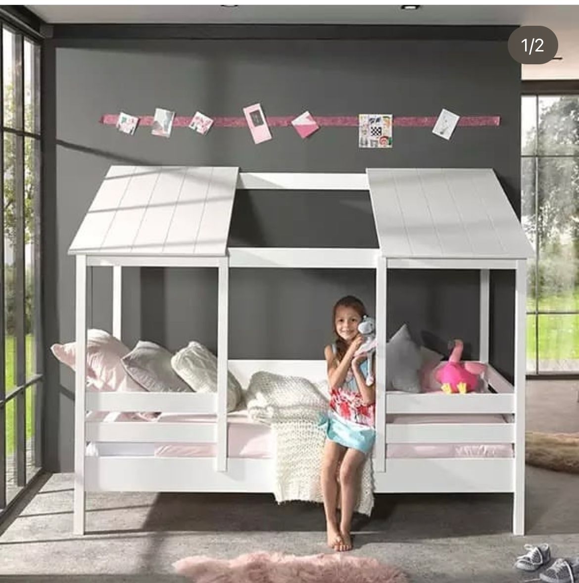 Lodge House Bed For Kids
