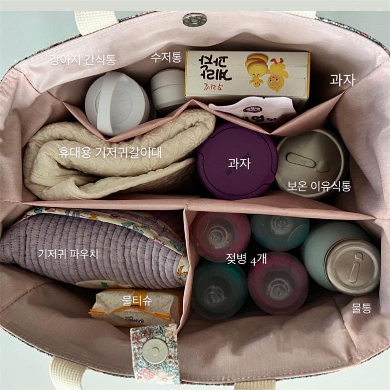 Multifunction Print Portable Mommy Bag Shoulder Bag