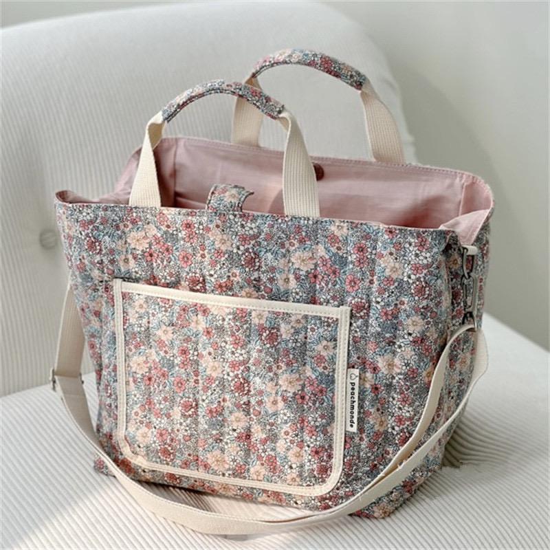 Multifunction Print Portable Mommy Bag Shoulder Bag