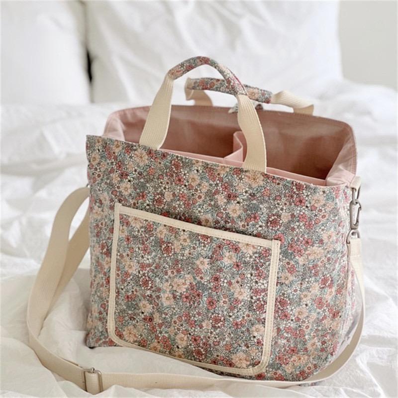 Multifunction Print Portable Mommy Bag Shoulder Bag