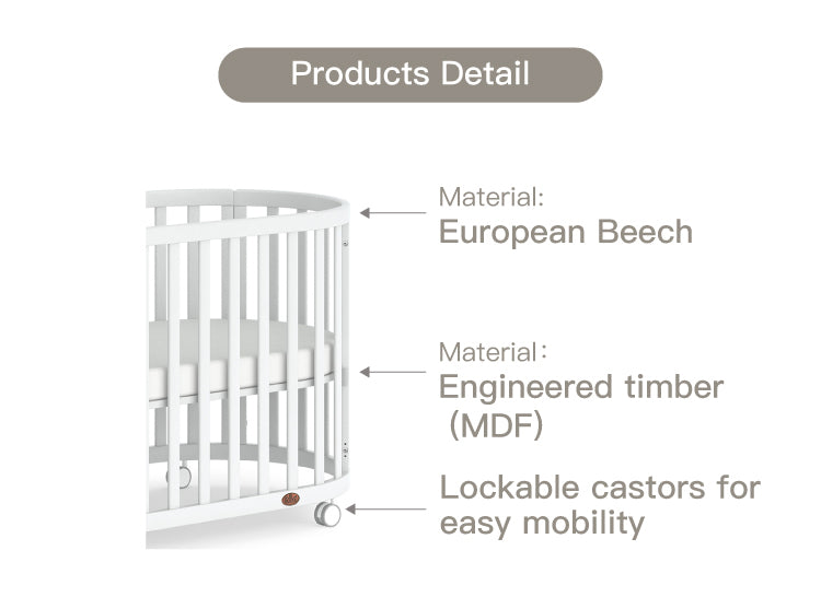 Boori-Oasis Oval Cot