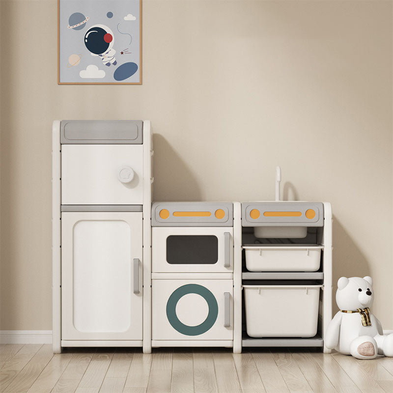 STORAGE SHELF WITH DRAWING BOARD