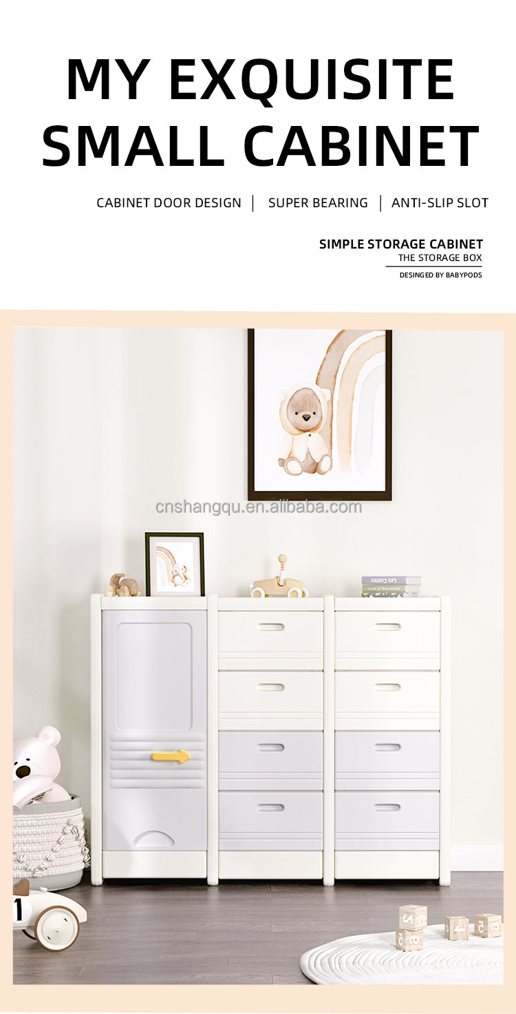 High Capacity Children Toy Classic Storage Box Rack Cabinet Toy Storage