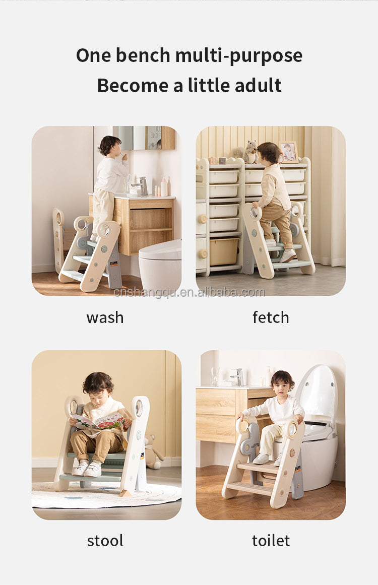 kids toddlers small stackable plastic two or three step helper folding foldable portable baby products step stool