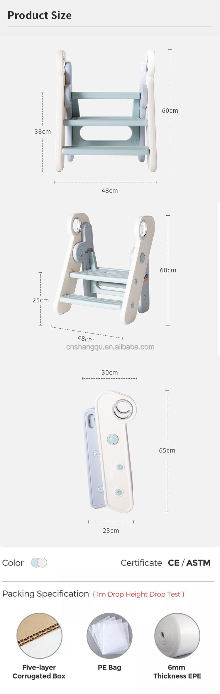 kids toddlers small stackable plastic two or three step helper folding foldable portable baby products step stool