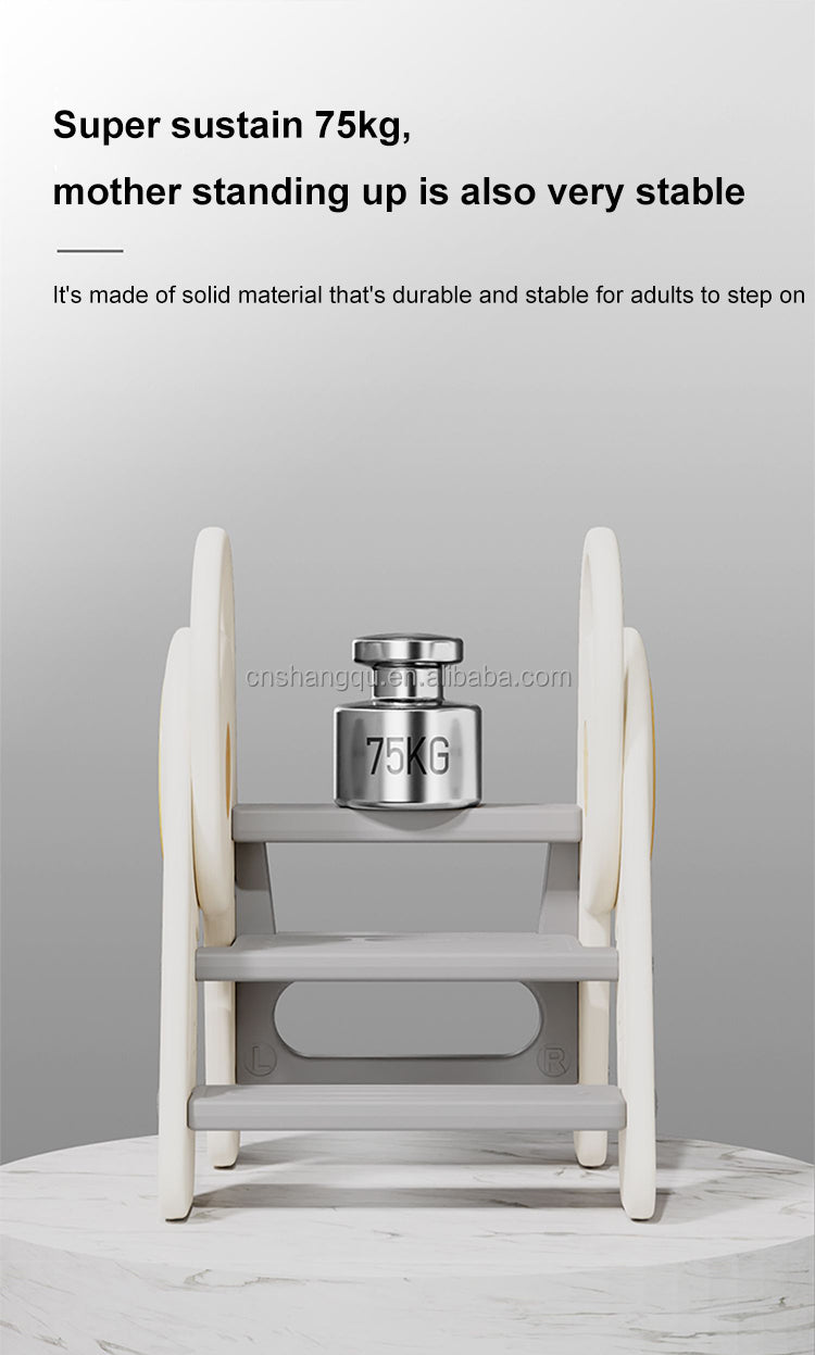 Kids Foldable 2 or 3 Steps Stool Ladder for Toilet Potty Training