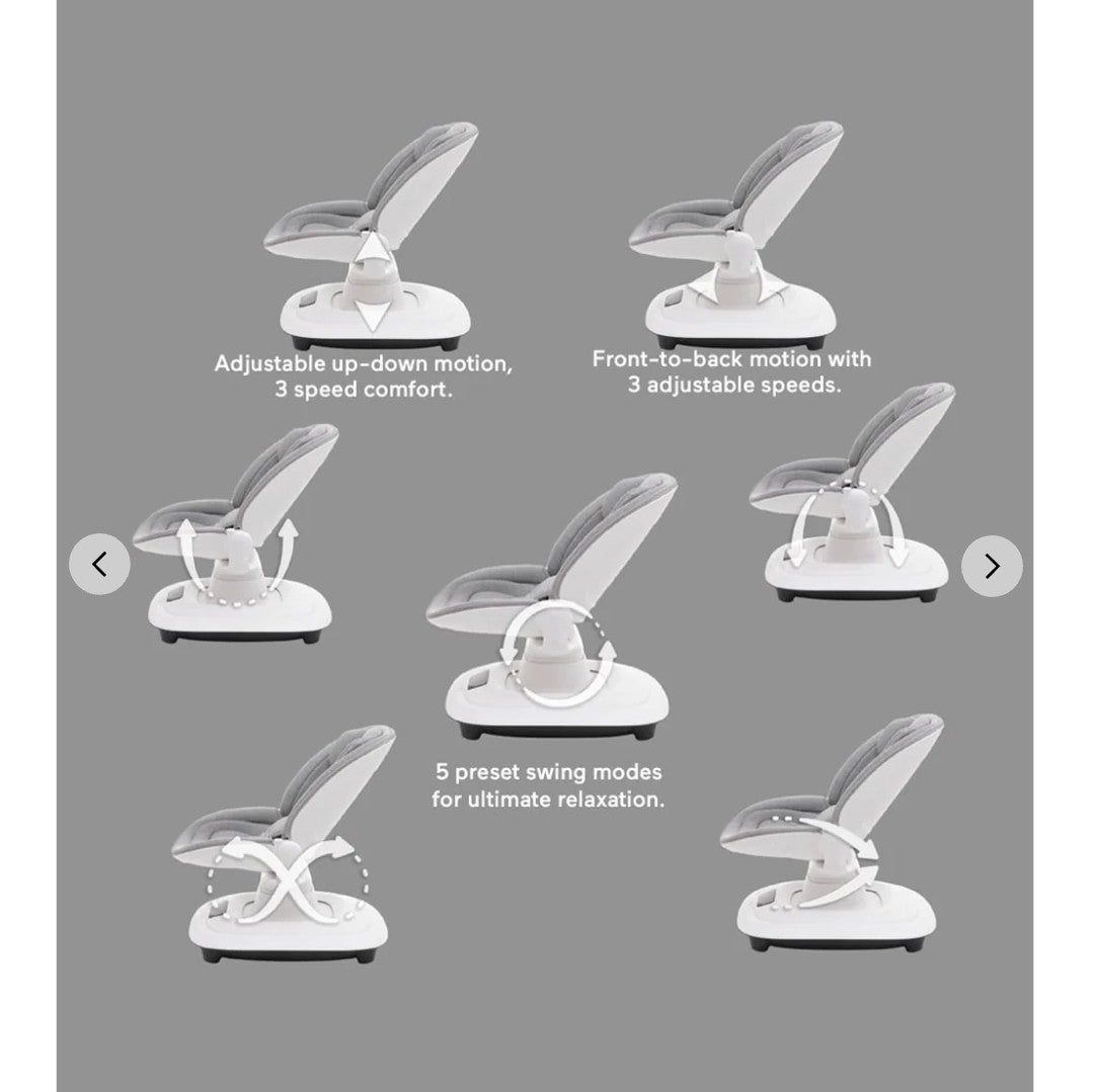 Mastela-Deluxe Multi-Motion Cradle-8911/8966
