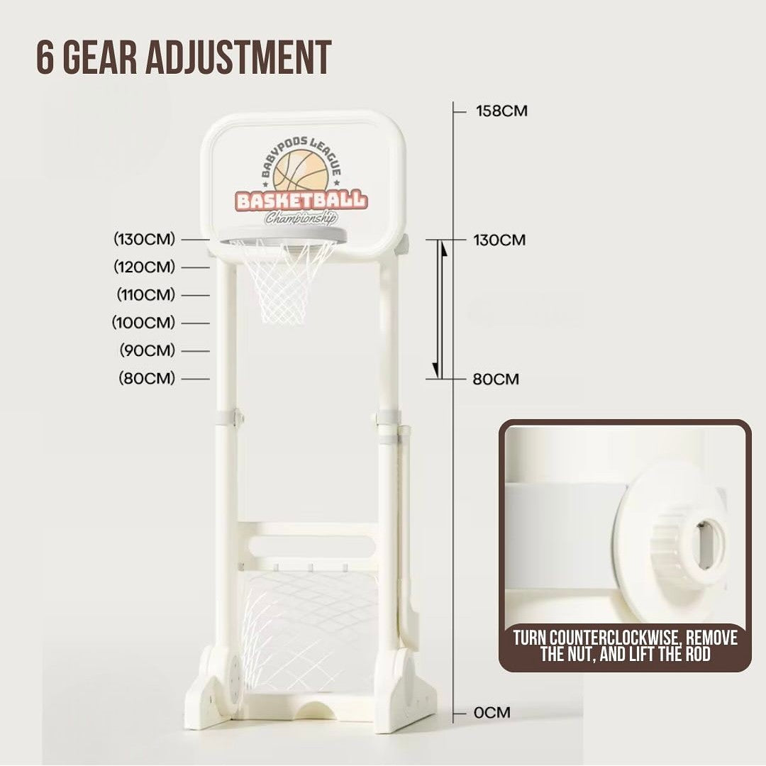 3 N 1 Foldable Basketball stand