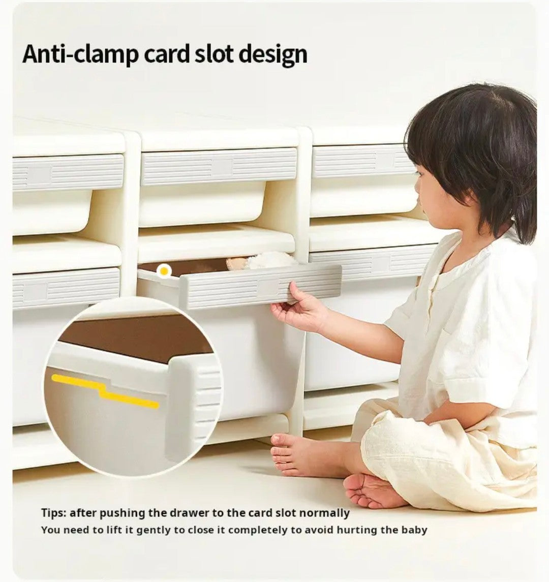 Clock storage cabinet