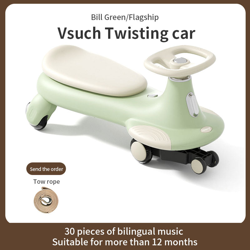Kids twisting car