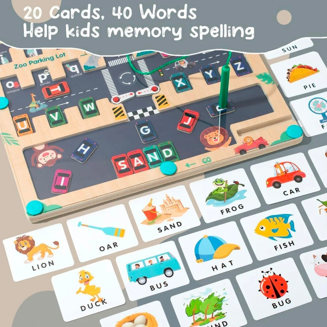 Zoo Parking Lot Scramble Game