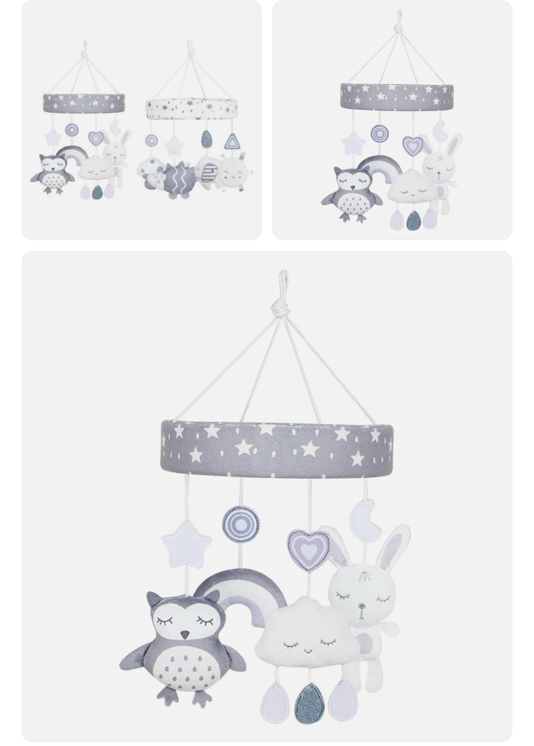 Baby Crib Musical Mobile stand hang animals