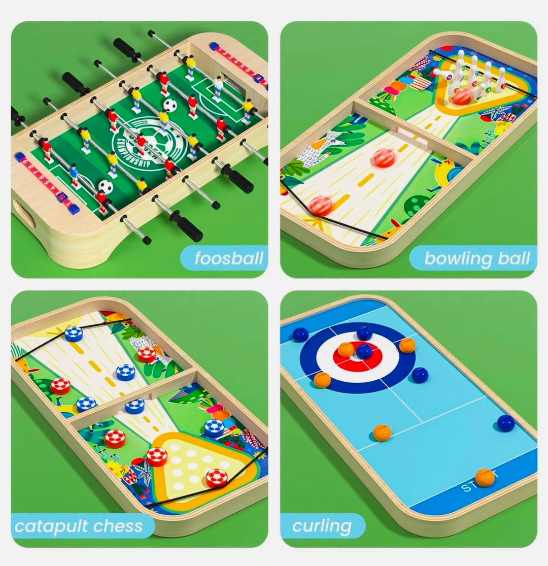 Multifunctional Soccer Table Top Game