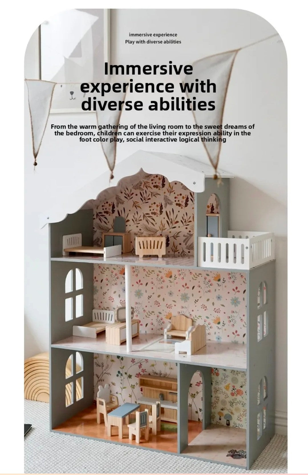 Flower Doll House